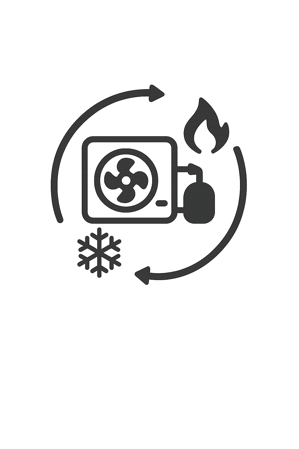 Transformación mediante bomba de calor