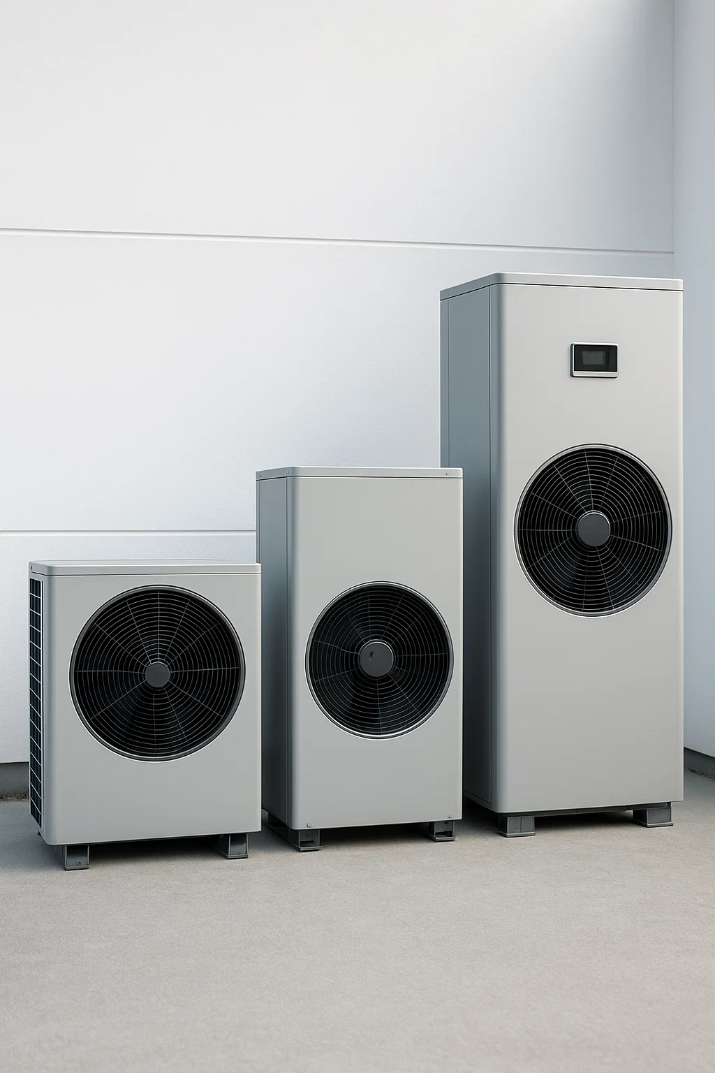 Modelos de bombas de calor de alta eficiencia para el hogar