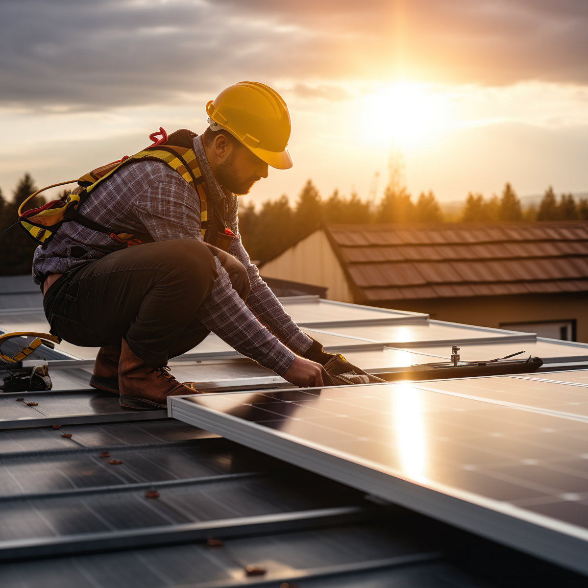Imagen de paneles solares